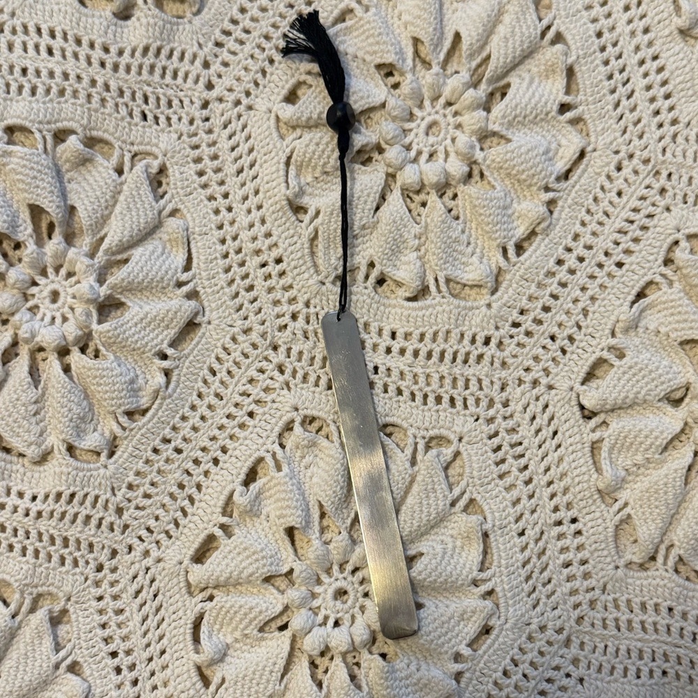 Handmade Stainless Steel Bookmark - Picture 2 of 3